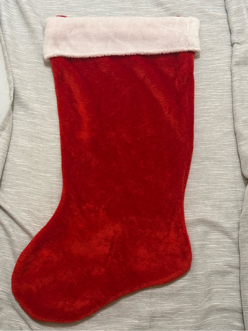 Red XL Christmas Stocking Holiday Stocking